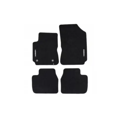 Tappetini Tessili Serie Horizon Set 4 Pezzi Nero per Citroën C4 Cactus