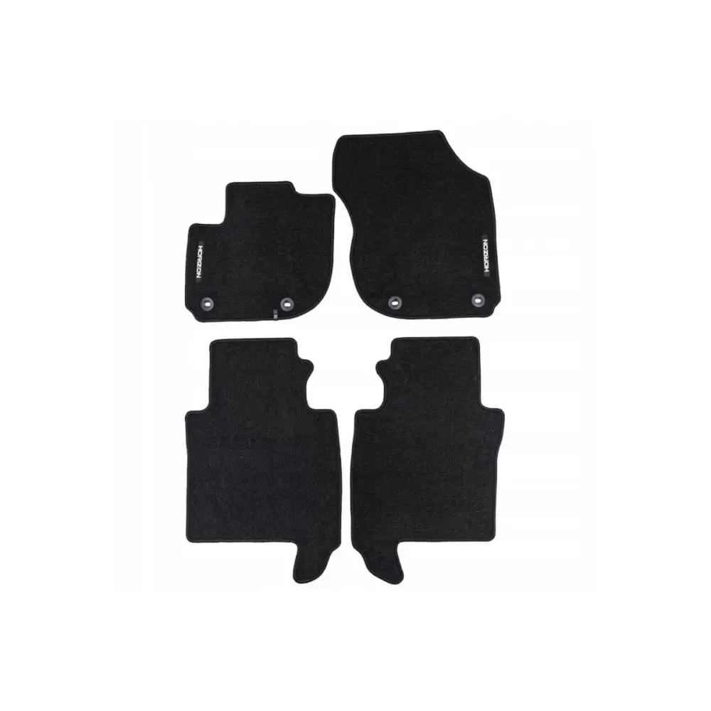 Tappetini Tessili Serie Horizon Set 4 Pezzi Nero per Honda Hr-v E:hev dal 2021