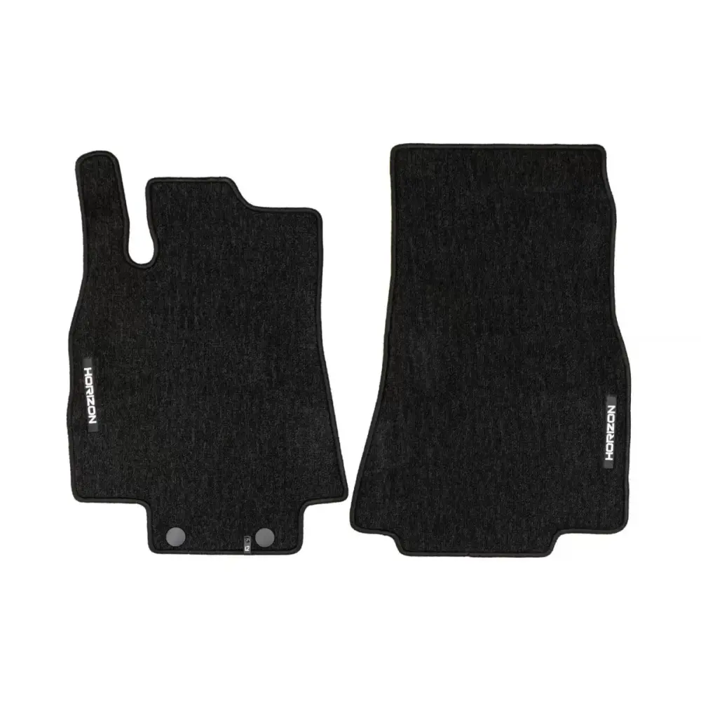 Tappetini Tessili Serie Horizon Set 4 Pezzi Nero per Mercedes Classe A W169