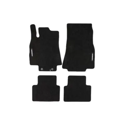Tappetini Tessili Serie Horizon Set 4 Pezzi Nero per Mercedes Classe A W169