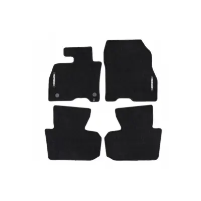 Tappetini Tessili Serie Horizon Set 4 Pezzi Nero per Nissan Leaf dal 2017