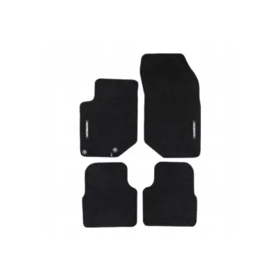 Tappetini Tessili Serie Horizon Set 4 Pezzi Nero per Peugeot 2008 dal 2019