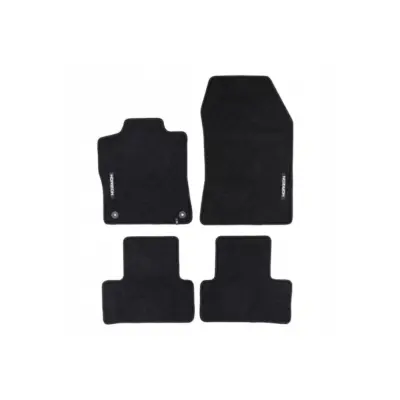 Tappetini Tessili Serie Horizon Set 4 Pezzi Nero per Peugeot 308 dal 2021