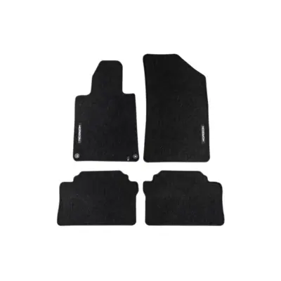 Tappetini Tessili Serie Horizon Set 4 Pezzi Nero per Peugeot 508 2010-2018