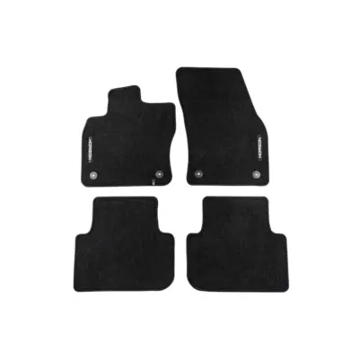 Tappetini Tessili Serie Horizon Set 4 Pezzi Nero per Volkswagen Tiguan 2016-2024