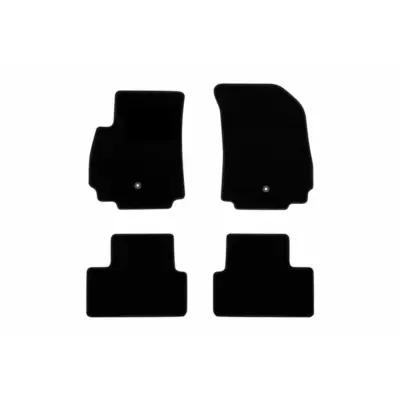 Tappetini Tessili Set 4 Pezzi Neri per Chevrolet Orlando 2010-2018