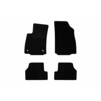 Tappetini Tessili Set 4 Pezzi Neri per Chevrolet Trax 2012-2020