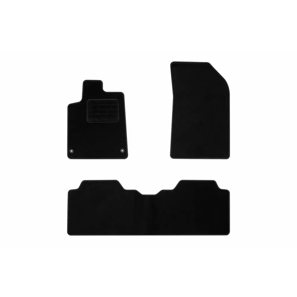 Tappetini Tessili Set 4 Pezzi Neri per Citroën C5 2002-2008