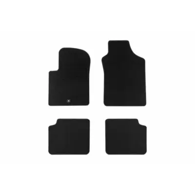 Tappetini Tessili Set 4 Pezzi Neri per Fiat 500 2008-2014