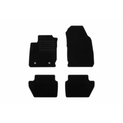 Tappetini Tessili Set 4 Pezzi Neri per Ford Ecosport dal 2018