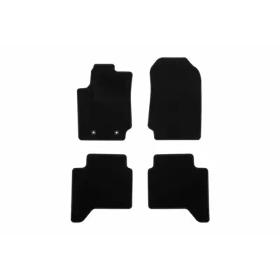 Tappetini Tessili Set 4 Pezzi Neri per Ford Ranger dal 2016