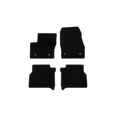 Tappetini Tessili Set 4 Pezzi Neri per Ford Transit Connect dal 2019 5 Posti