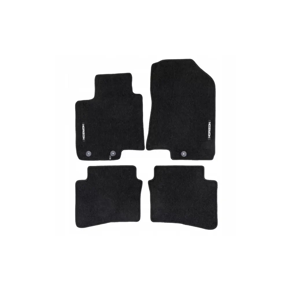 Tappetini Tessili Set 4 Pezzi Neri per Hyundai I20 2014-2020