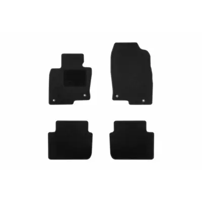 Tappetini Tessili Set 4 Pezzi Neri per Mazda Cx-5 dal 2017
