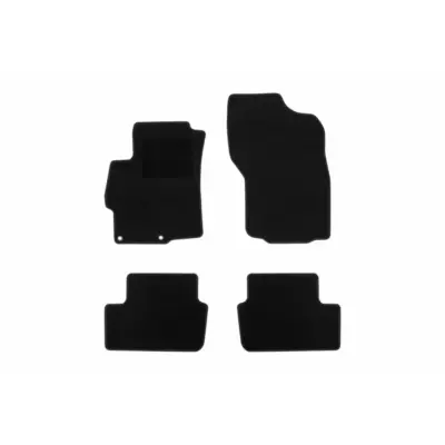 Tappetini Tessili Set 4 Pezzi Neri per Mitsubishi Lancer 2009-2017