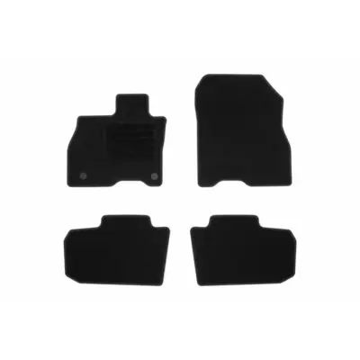 Tappetini Tessili Set 4 Pezzi Neri per Nissan Leaf dal 2017