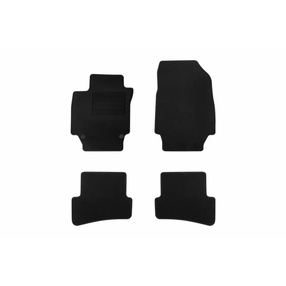 Tappetini Tessili Set 4 Pezzi Neri per Renault Captur 2013-2020