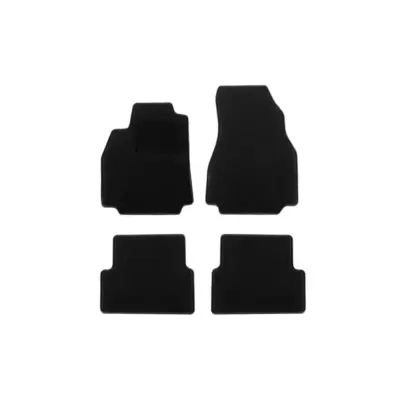Tappetini Tessili Set 4 Pezzi Neri per Renault Megane 2002-2009