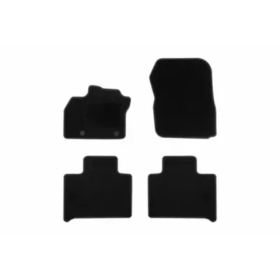 Tappetini Tessili Set 4 Pezzi Neri per Renault Zoe 2013-2021