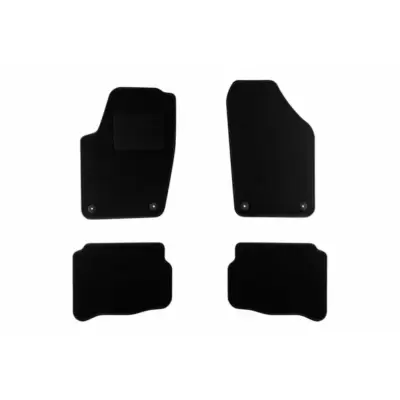 Tappetini Tessili Set 4 Pezzi Neri per Seat Cordoba 2003-2009
