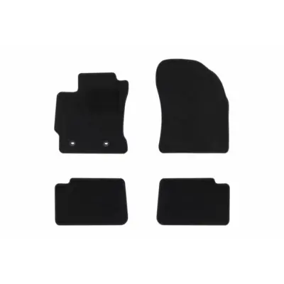 Tappetini Tessili Set 4 Pezzi Neri per Toyota Auris 2013-2018