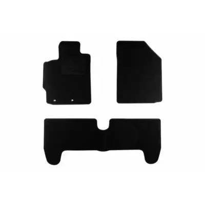 Tappetini Tessili Set 4 Pezzi Neri per Toyota Yaris 2006-2012