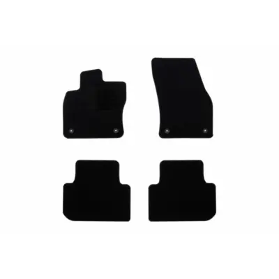 Tappetini Tessili Set 4 Pezzi Neri per Volkswagen Tiguan dal 2016