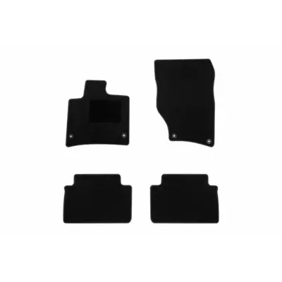 Tappetini Tessili Set 4 Pezzi Nero per Audi Q7 2006-2015