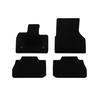 Tappetini Tessili Set 4 Pezzi Nero per BMW Ix dal 2021