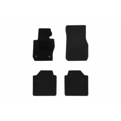 Tappetini Tessili Set 4 Pezzi Nero per BMW Serie 3 GT F34 2013-2016