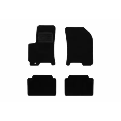Tappetini Tessili Set 4 Pezzi Nero per Chevrolet Aveo 2004-2011