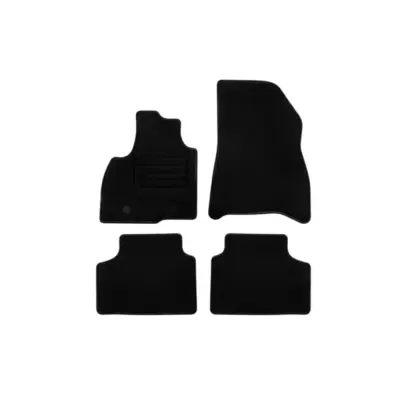 Tappetini Tessili Set 4 Pezzi Nero per Dacia Duster Mhev dal 2024