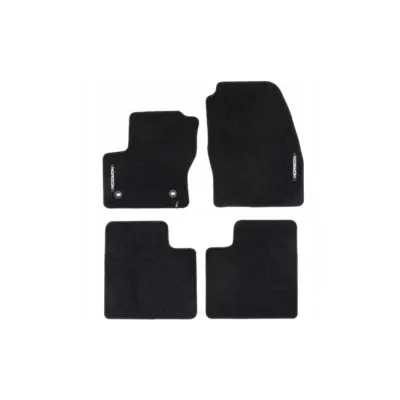 Tappetini Tessili Set 4 Pezzi Nero per Ford Grand C-max 2010-2015
