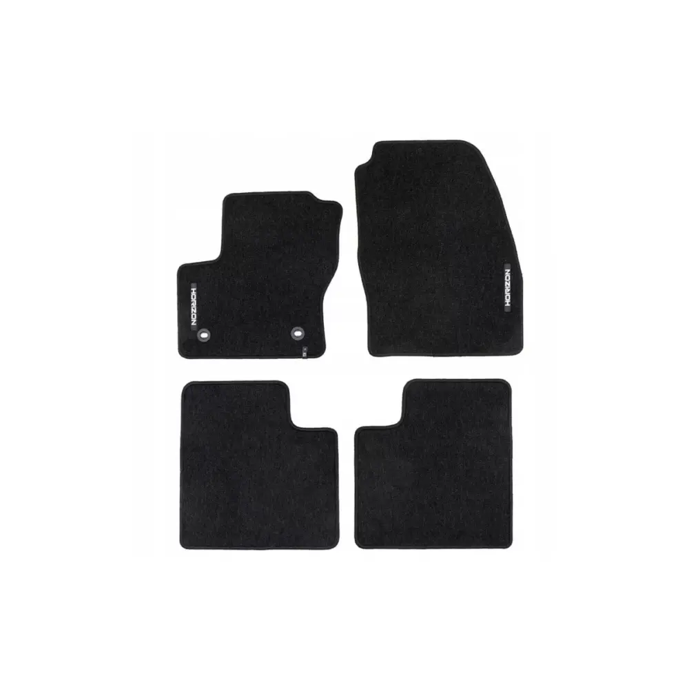 Tappetini Tessili Set 4 Pezzi Nero per Ford Grand C-max 2010-2015