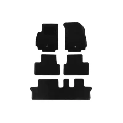 Tappetini Tessili Set 5 Pezzi Neri per Chevrolet Orlando dal 2011 7 Posti