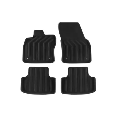 Tappetini Tessuto 3D Neri Set 4 Pezzi per Seat Ateca dal 2016