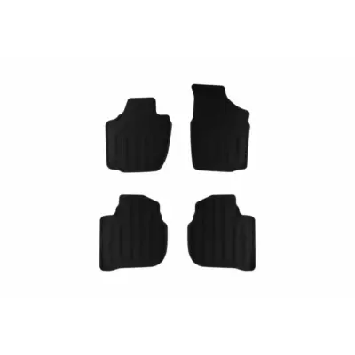 Tappetini Tessuto 3D Neri Set 4 Pezzi per Seat Toledo 2012-2019