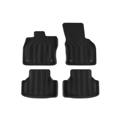 Tappetini Tessuto 3D Neri Set 4 Pezzi per Volkswagen Golf 7 2012-2019