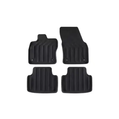 Tappetini Tessuto 3D Neri Set 4 Pezzi per Volkswagen Golf Sportsvan 2014-2020