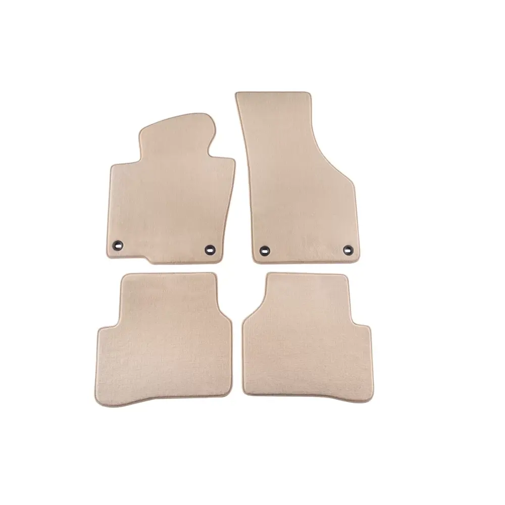Tappetini Tessuto Beige Set 4 Pezzi per Volkswagen Passat 2005-2010