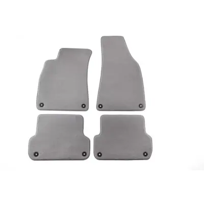 Tappetini Tessuto Grigio Serie Comet Set 4 Pezzi per Audi A4 2000-2008