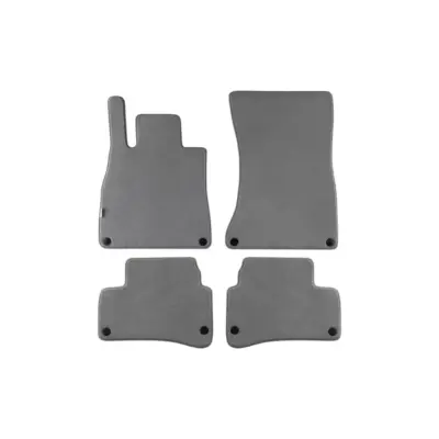 Tappetini Tessuto Grigio Set 4 Pezzi per Mercedes Classe S W222 2013-2020