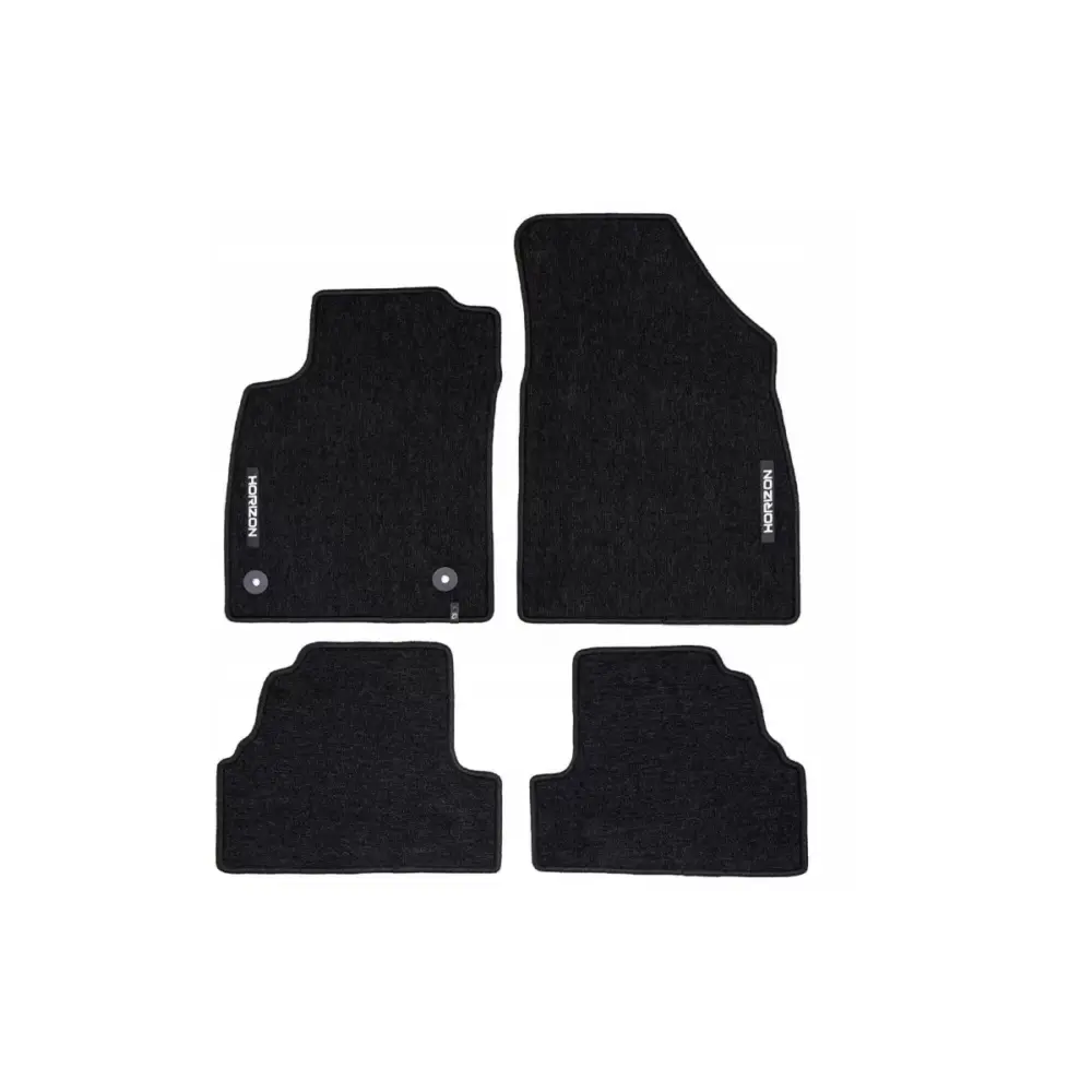 Tappetini Tessuto Horizon Nero Set 4 Pezzi per Opel Mokka a 2012-2019