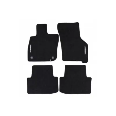 Tappetini Tessuto Horizon Set 4 Pezzi Neri per Seat Leon dal 2020