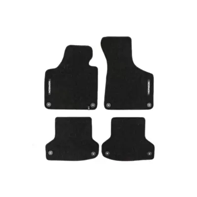Tappetini Tessuto Horizon Set 4 Pezzi Nero per Audi A3 8P 2003-2013