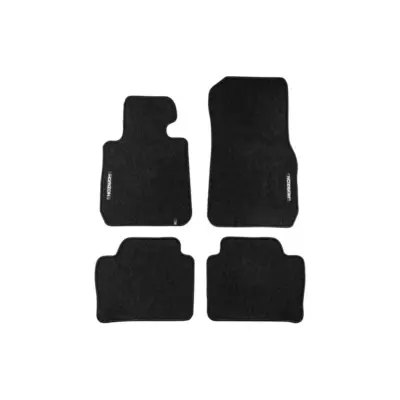Tappetini Tessuto Horizon Set 4 Pezzi Nero per BMW Serie 3 F30 2011-2018