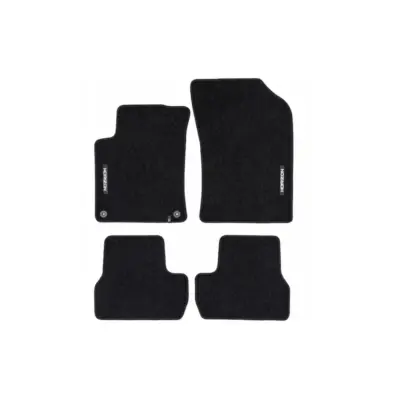 Tappetini Tessuto Horizon Set 4 Pezzi Nero per Citroën DS3 2014-2016