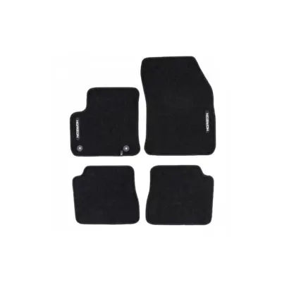 Tappetini Tessuto Horizon Set 4 Pezzi Nero per Citroën E-c4 dal 2020