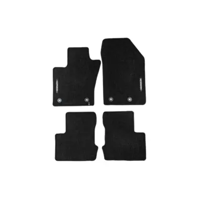 Tappetini Tessuto Horizon Set 4 Pezzi Nero per Fiat 500x dal 2014