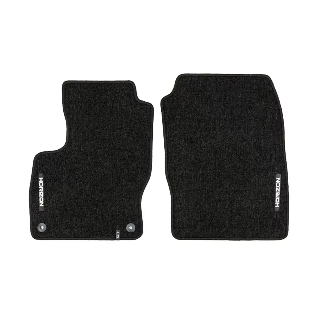 Tappetini Tessuto Horizon Set 4 Pezzi Nero per Ford Focus 2010-2019
